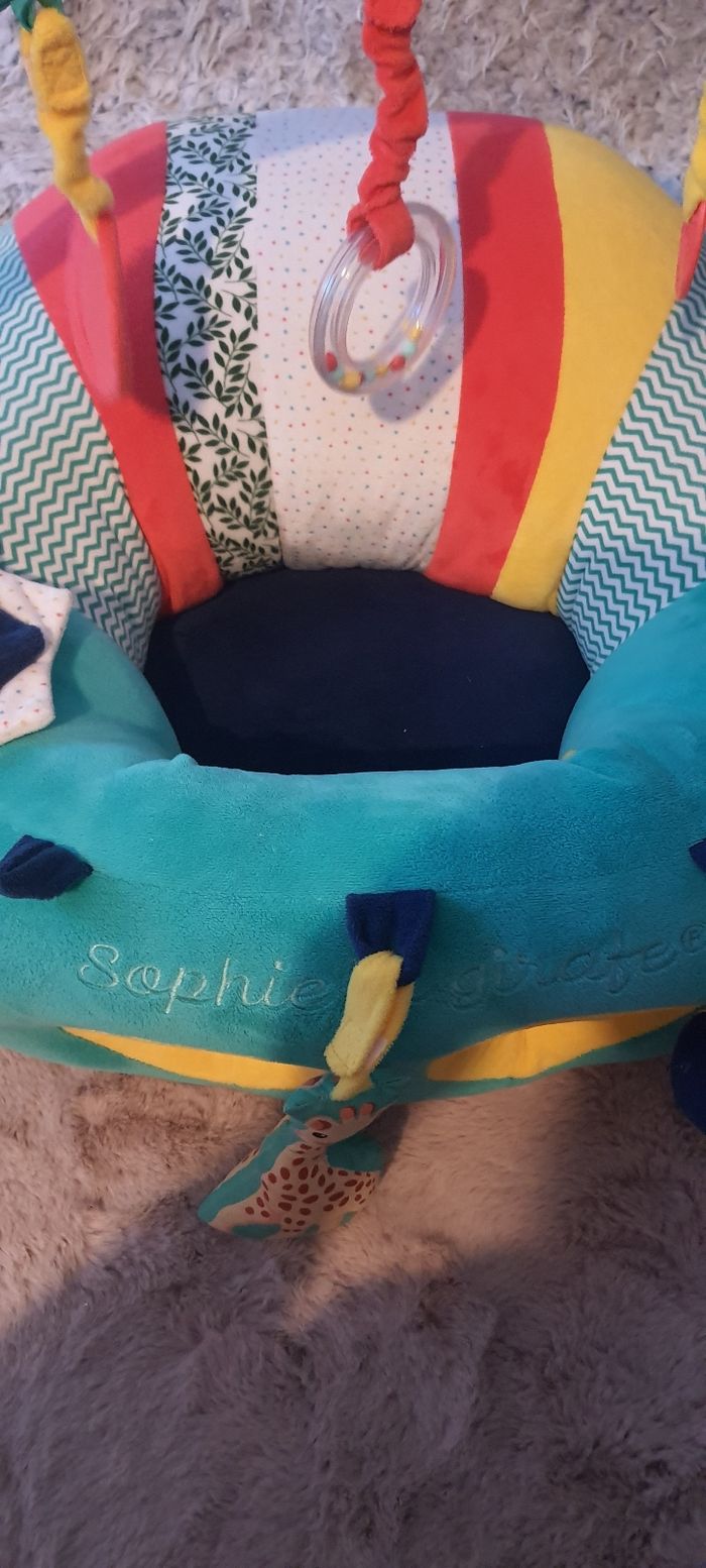 Coussin sophie la girafe - photo numéro 2