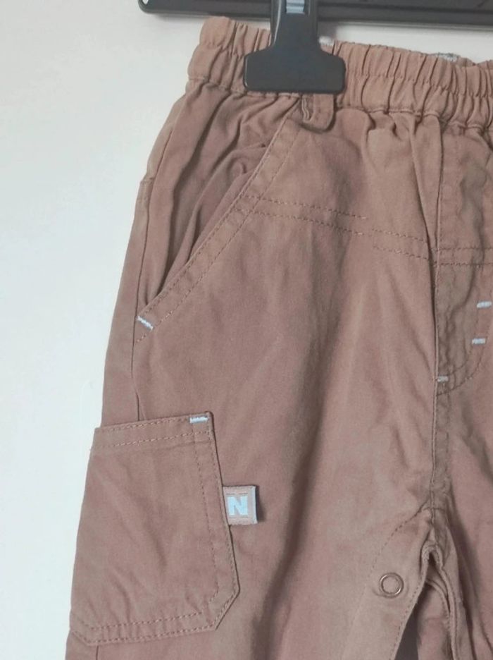 Ensemble veste zippé pantalon marron / Tout simplement - 6 mois - photo numéro 7