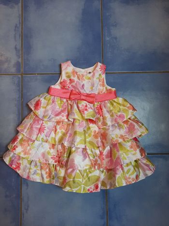 Très belle robe fillette de 12 mois