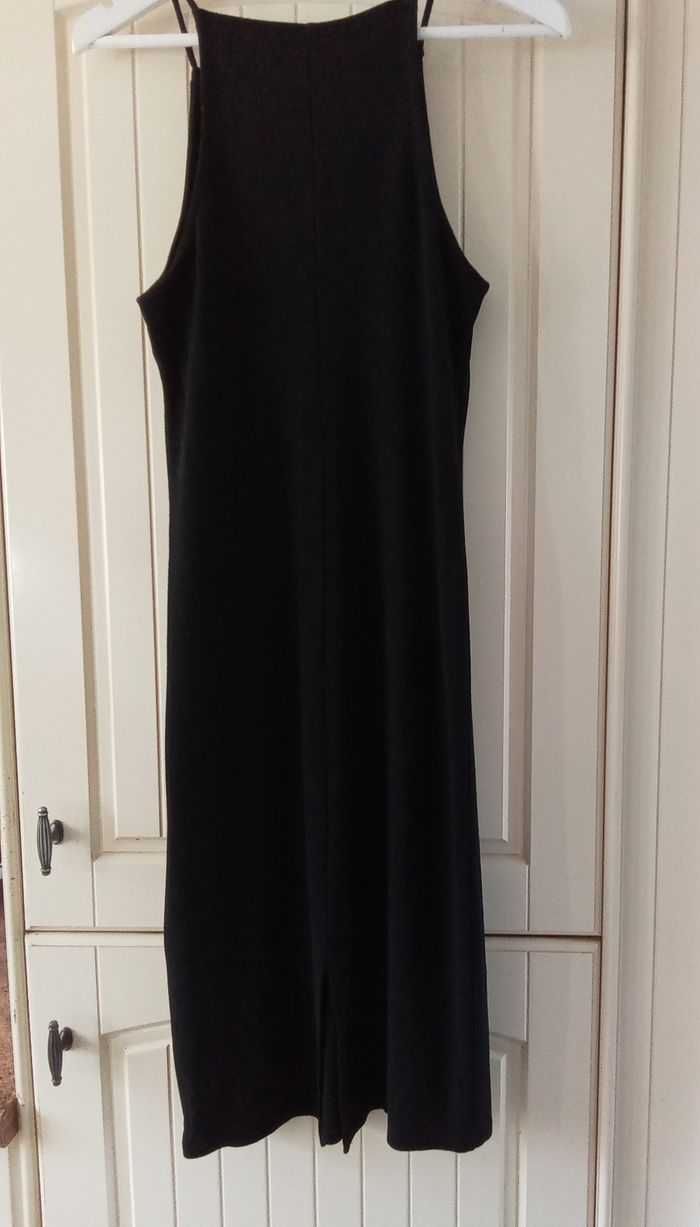 Robe noire longue à bretelles Pimkie taille 40 - photo numéro 5