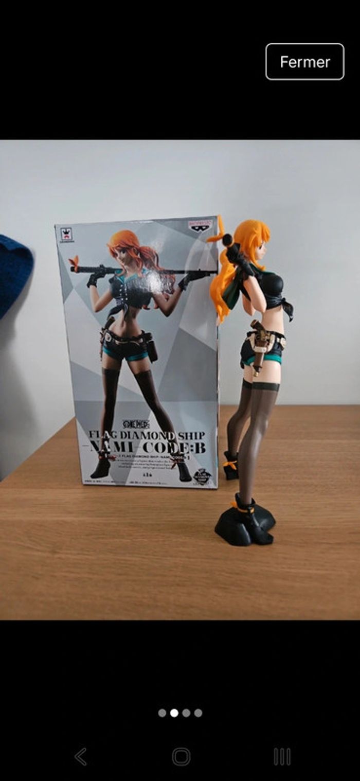 Figurine Nami code B - one piece - photo numéro 2