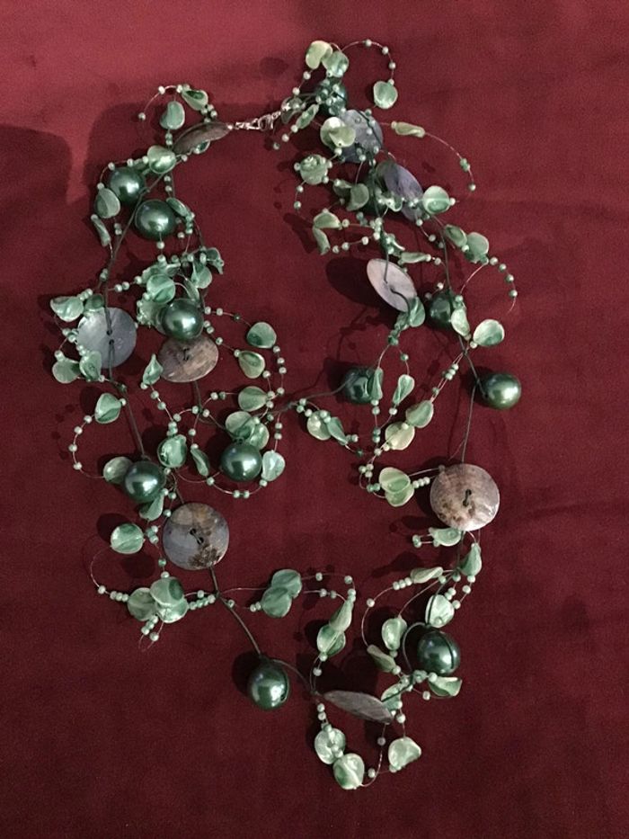 Magnifique collier fil vintage - photo numéro 4