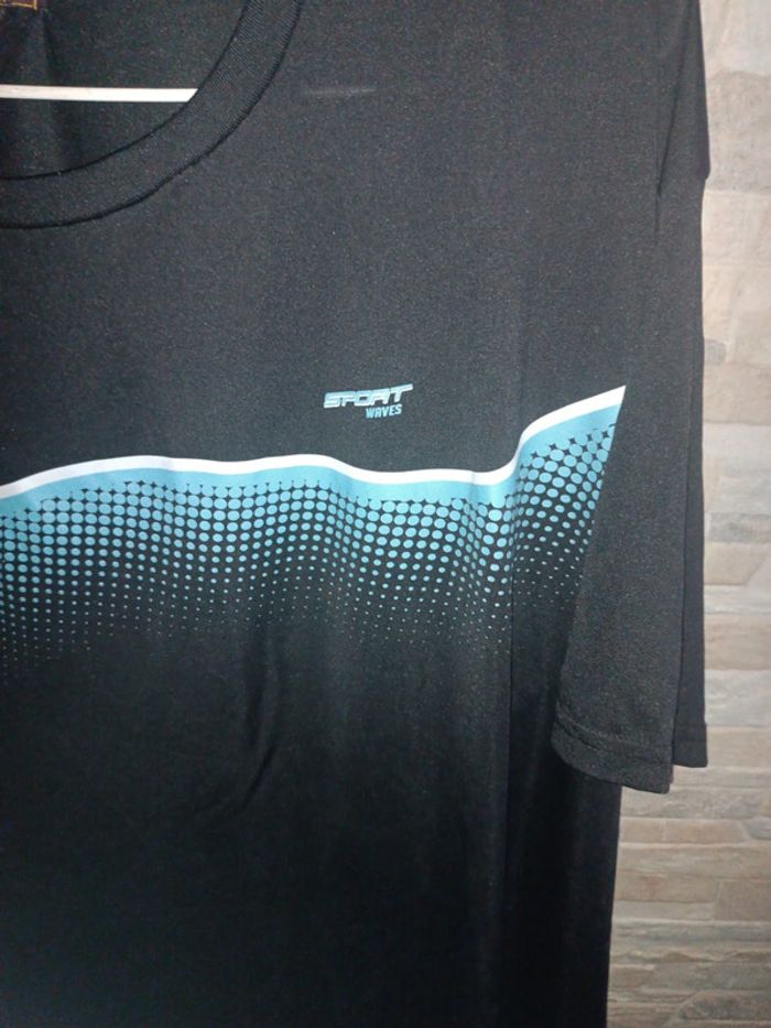 T-shirt noir Atlas for Men 5XL - photo numéro 2