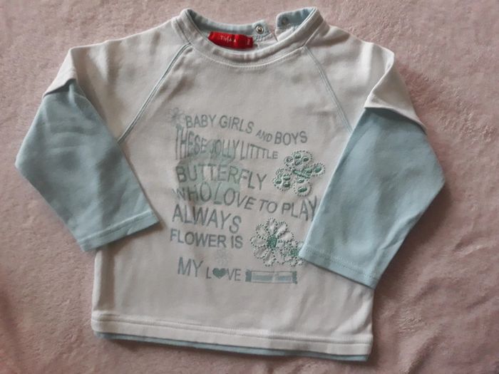 Tee-shirt fille 12/18mois