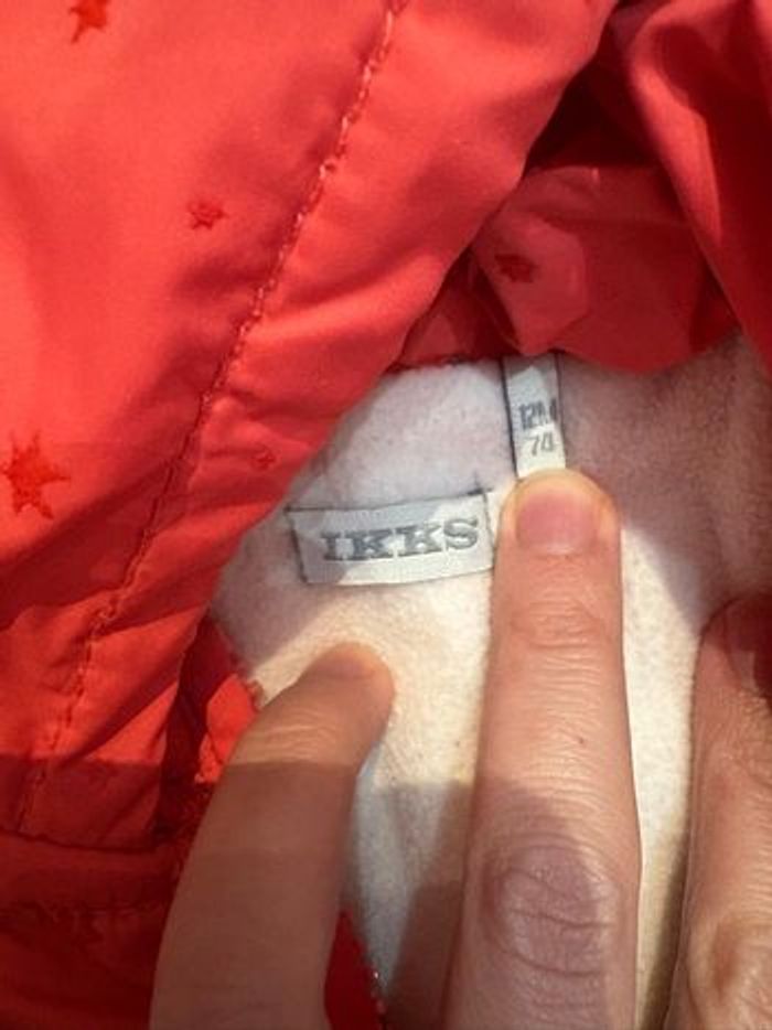 Doudoune IKKS rose 12 mois - photo numéro 2