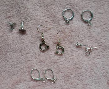 Boucles d'oreilles lune étoile