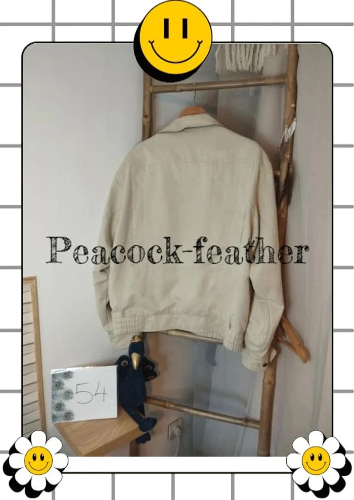 Veste daim crème 54 homme - photo numéro 14