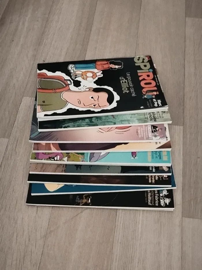 Lot de 10 BD magazines SPIROU année 2025 L088 - photo numéro 2