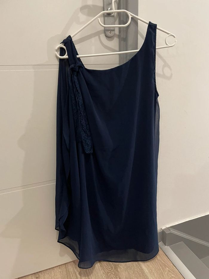 Robe naf naf bleu marine - photo numéro 3