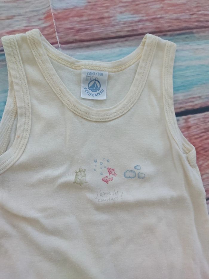 Lot de 2 bodies fille 2 ans pat et ripaton petit bateau - photo numéro 3