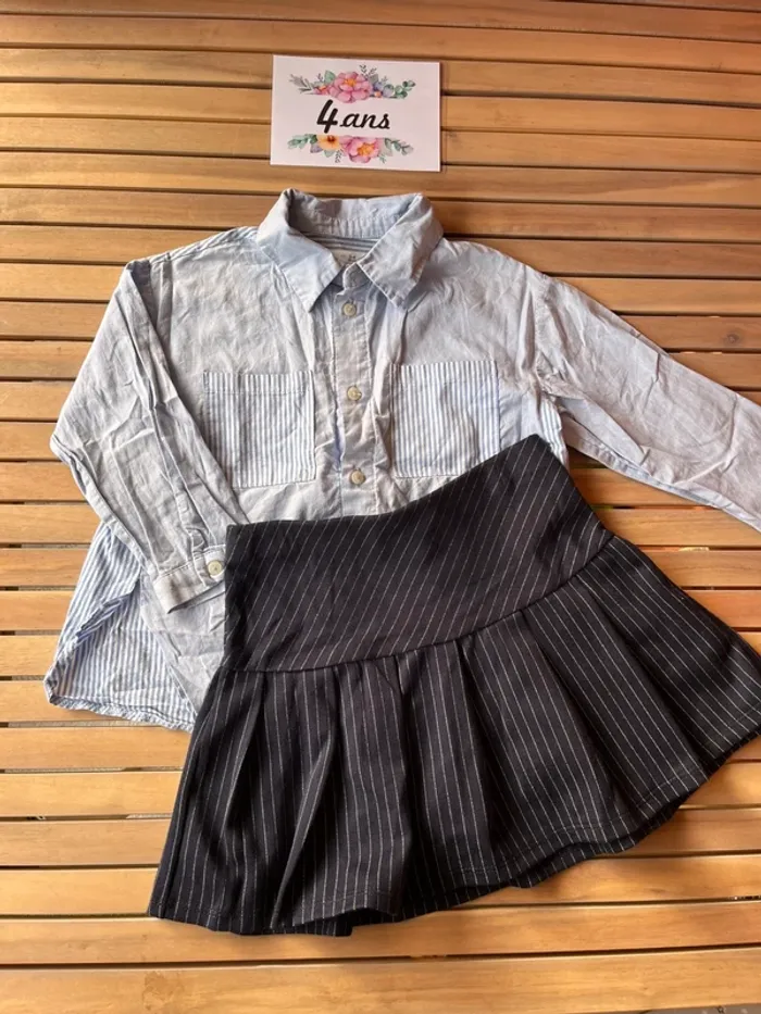 Ensemble écolière 4 ans