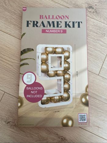 Kit cadre ballons numéro 9