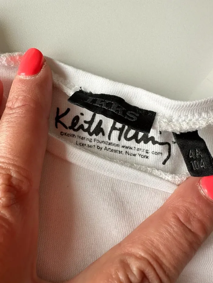 T-shirt ikks collection Keith Harring - photo numéro 3