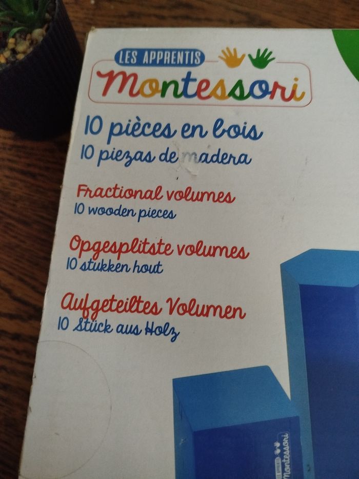 Jeu éducatif Montessori - photo numéro 2