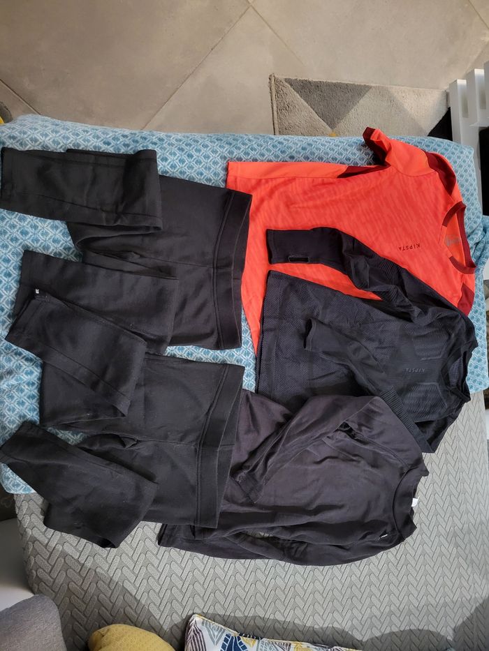 Lot maillots + caleçons foot
