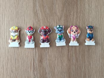 Lot 6 figurines pat patrouille 