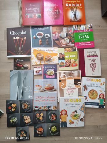 Livres cuisine