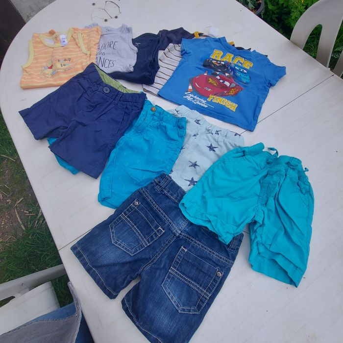 Lot garçon été 2 ans (10 pièces + 1 0fferte) - photo numéro 2