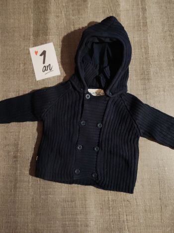 Gilet doublé 12 mois