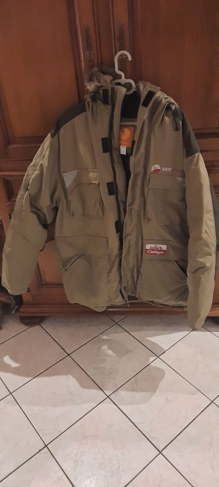 Manteau grand froid geologic modèle sibir