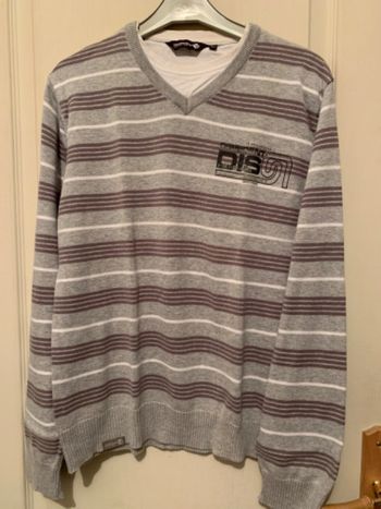 Pull effet tee-shirt