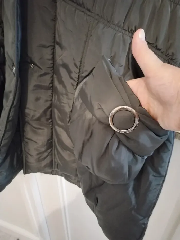 Manteau gris taille 48 - photo numéro 6