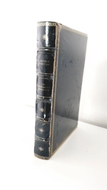 Livre ancien collection "Un testament espagnol" Arthur Koestler Albin Michel 1939 couverture rigide