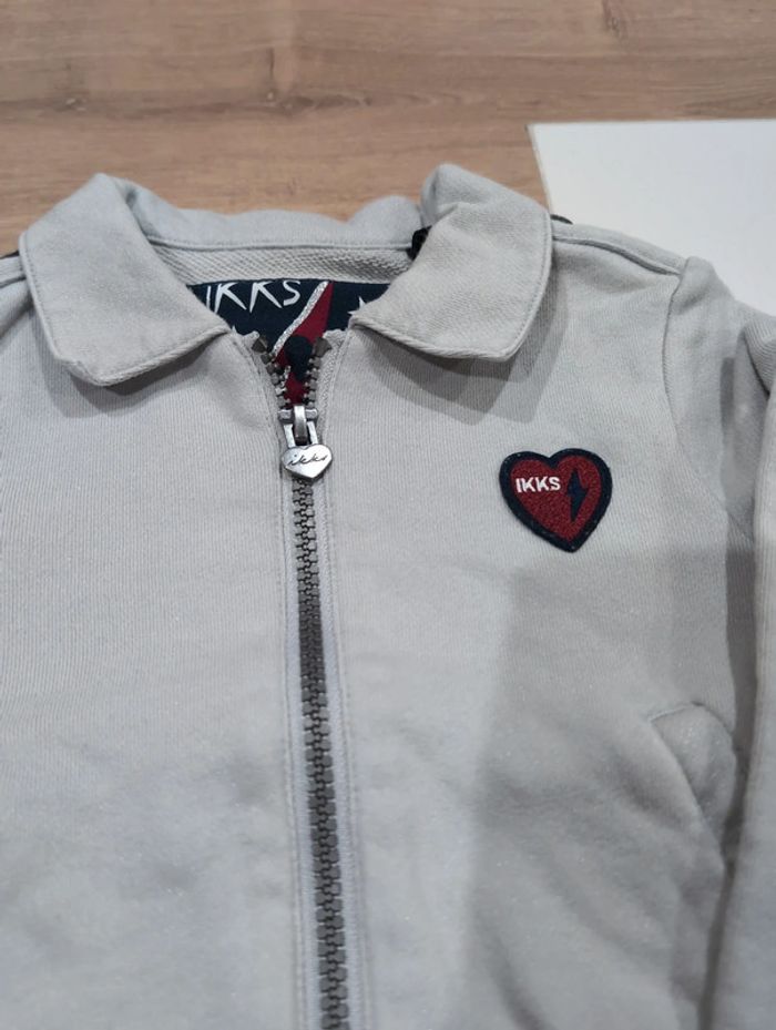 Superbe petite veste mi saison ikks 4 ans - photo numéro 2