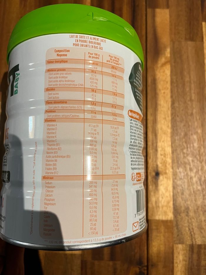 Lait 3e âge goodgout