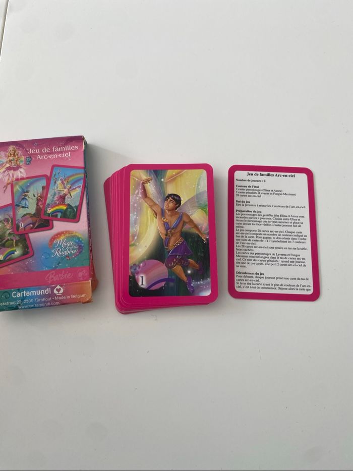 Jeu de cartes Barbie - photo numéro 3
