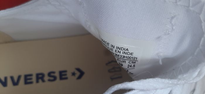 Converse basse blanche - photo numéro 10