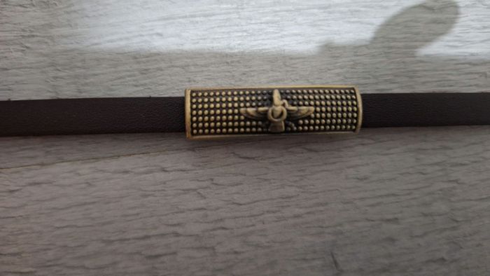 Lot de 6 bracelets vintage avec emblème national et aigle national pour homme 20cms - photo numéro 2