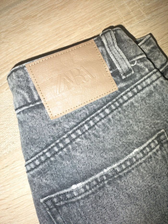 Jeans gris Zara - photo numéro 7