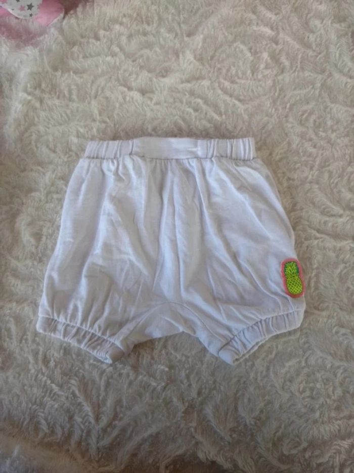 Ensemble (tunique/robe+boomer/short) Fille 3 mois Ananas Orchestra - photo numéro 11