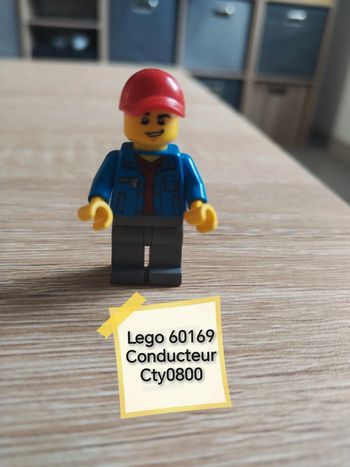 Lego 60169 chauffeur cty0800