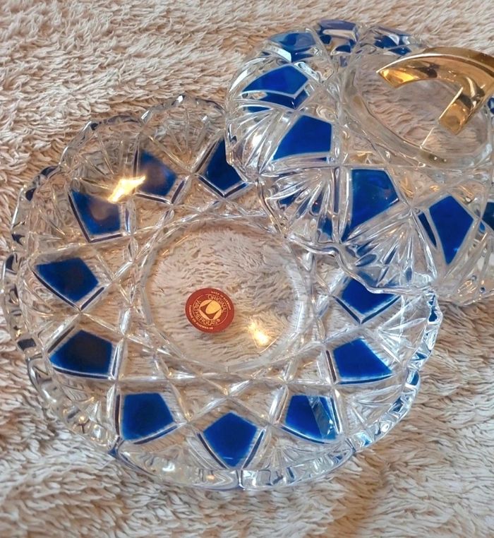 Bonbonnière /sucrier Neuf sans étiquette Walther Glas - photo numéro 3