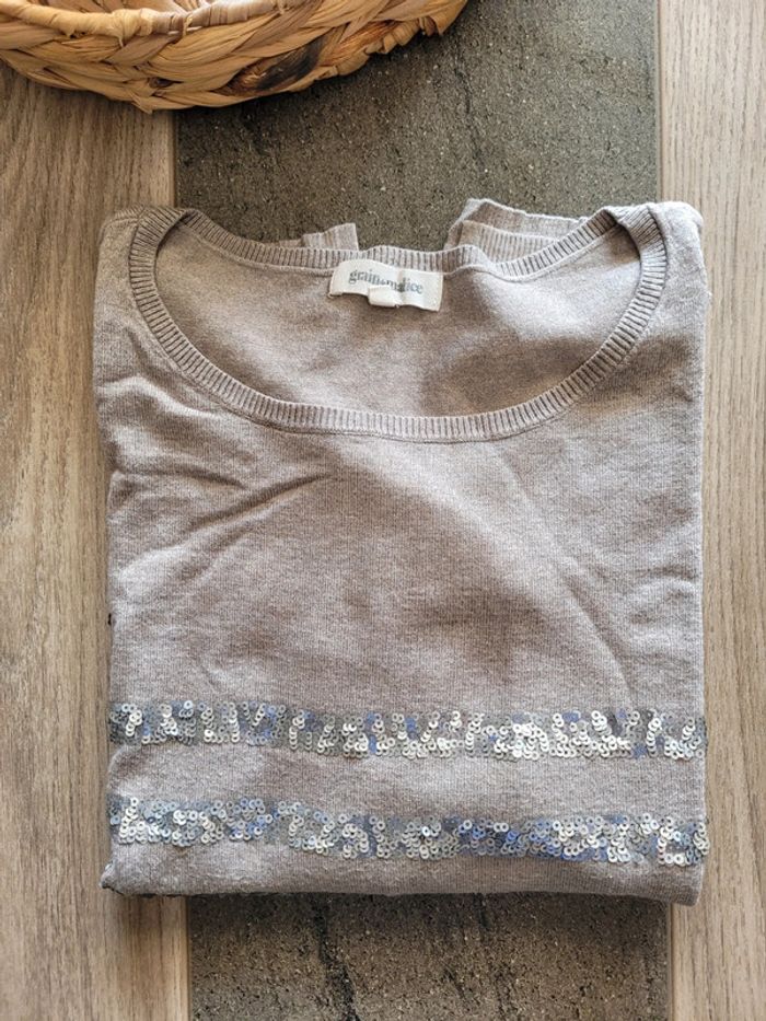 Pull grain de malice M - photo numéro 6