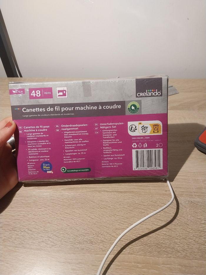 Canettes de fil - photo numéro 2