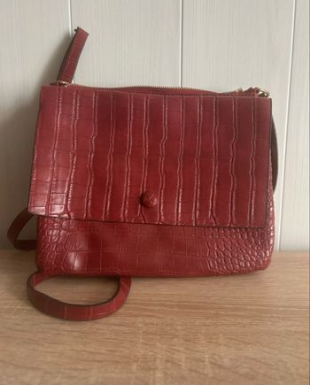 Sac à main rouge