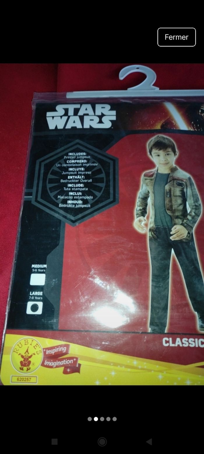 Déguisement neuf Star Wars - photo numéro 4