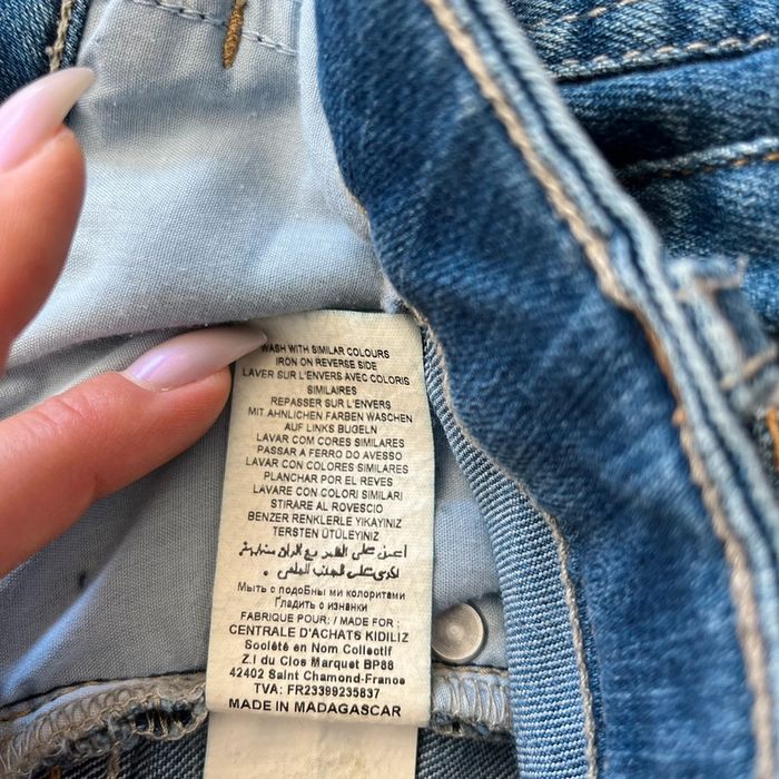 Jean/pantalon bleu Levi's 711 Skinny pour fille, taille 14 ans - photo numéro 8