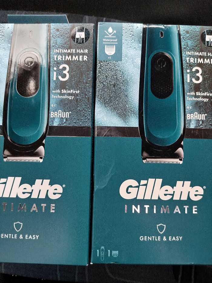 2 Gilette intimate neufs