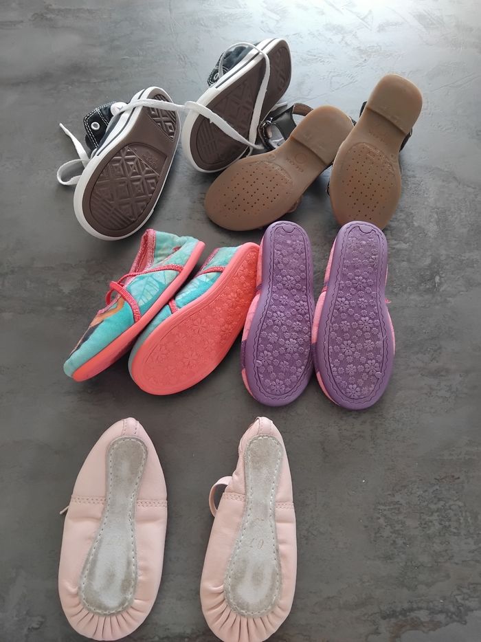 Lot chaussures fille t 26 - photo numéro 5