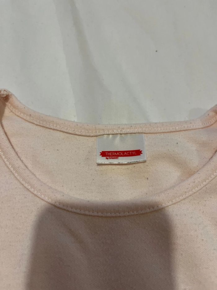 Tee shirt fille Thermolactyl Damart 12 ans - photo numéro 4