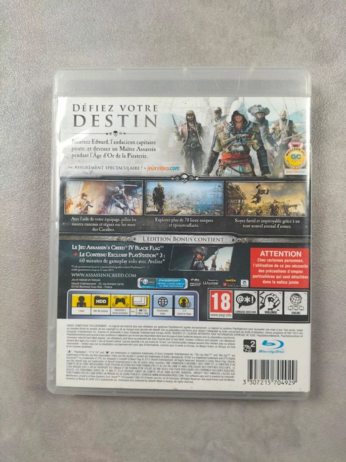 Jeu PS3 – Assassin’s Creed IV Black Flag (Édition Exclusive) - photo numéro 2