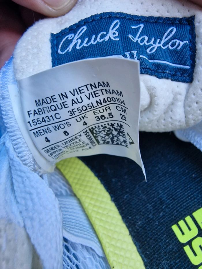 Tennis Converse d'été 36,5 - photo numéro 5