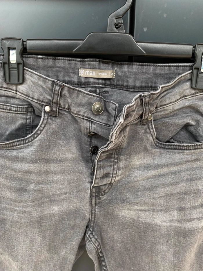 Jean slim gris. T40 - photo numéro 2