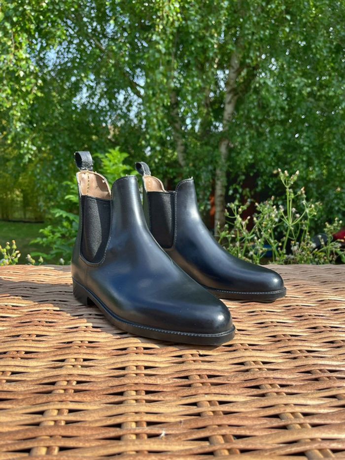 Bottine - Botte - Aigle - Imperméable - Vintage - Jodhpur 420 - Noir - 42 - photo numéro 3