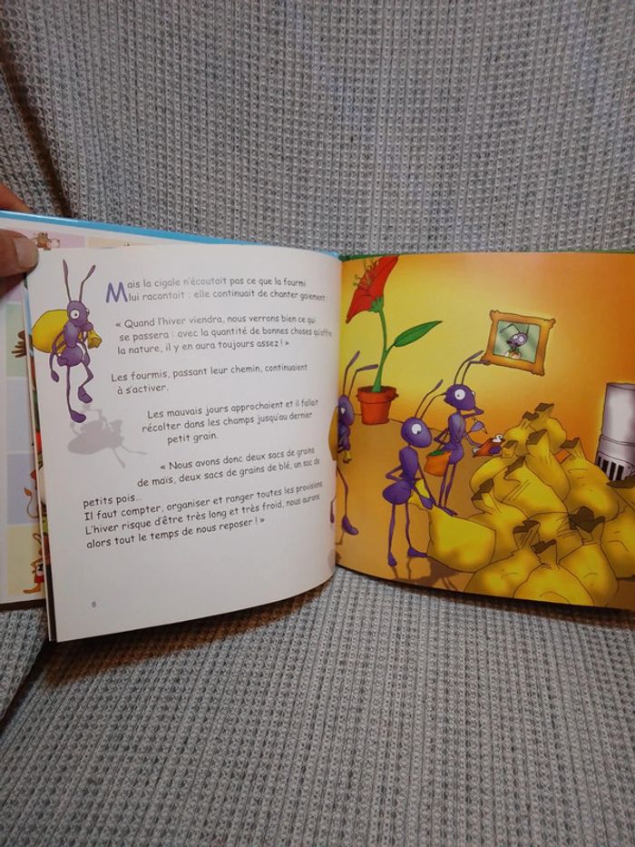 La Cigale et la Fourmi N.1 - Les Fables de la Fontaine / Ed. Altaya - photo numéro 4