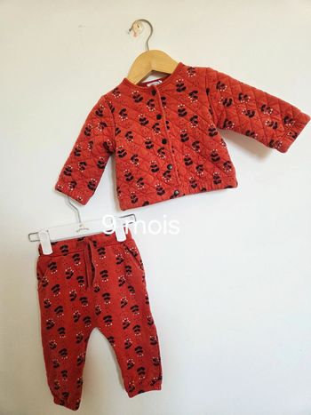 Ensemble veste + pantalon bout'chou 9m